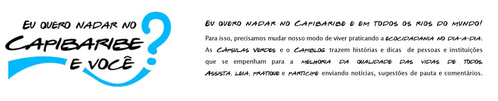 Eu Quero Nadar no Capibaribe, e Você?